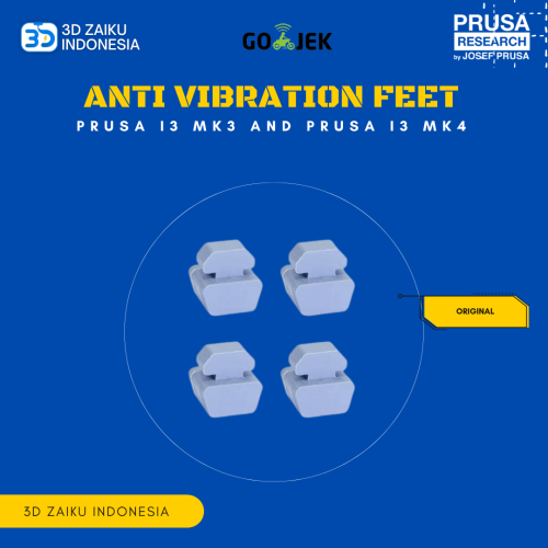 Original Prusa i3 MK3 and Prusa i3 MK4 Anti Vibration Feet Original Prusa i3 MK3 and Prusa i3 MK4 Anti Vibration Feet